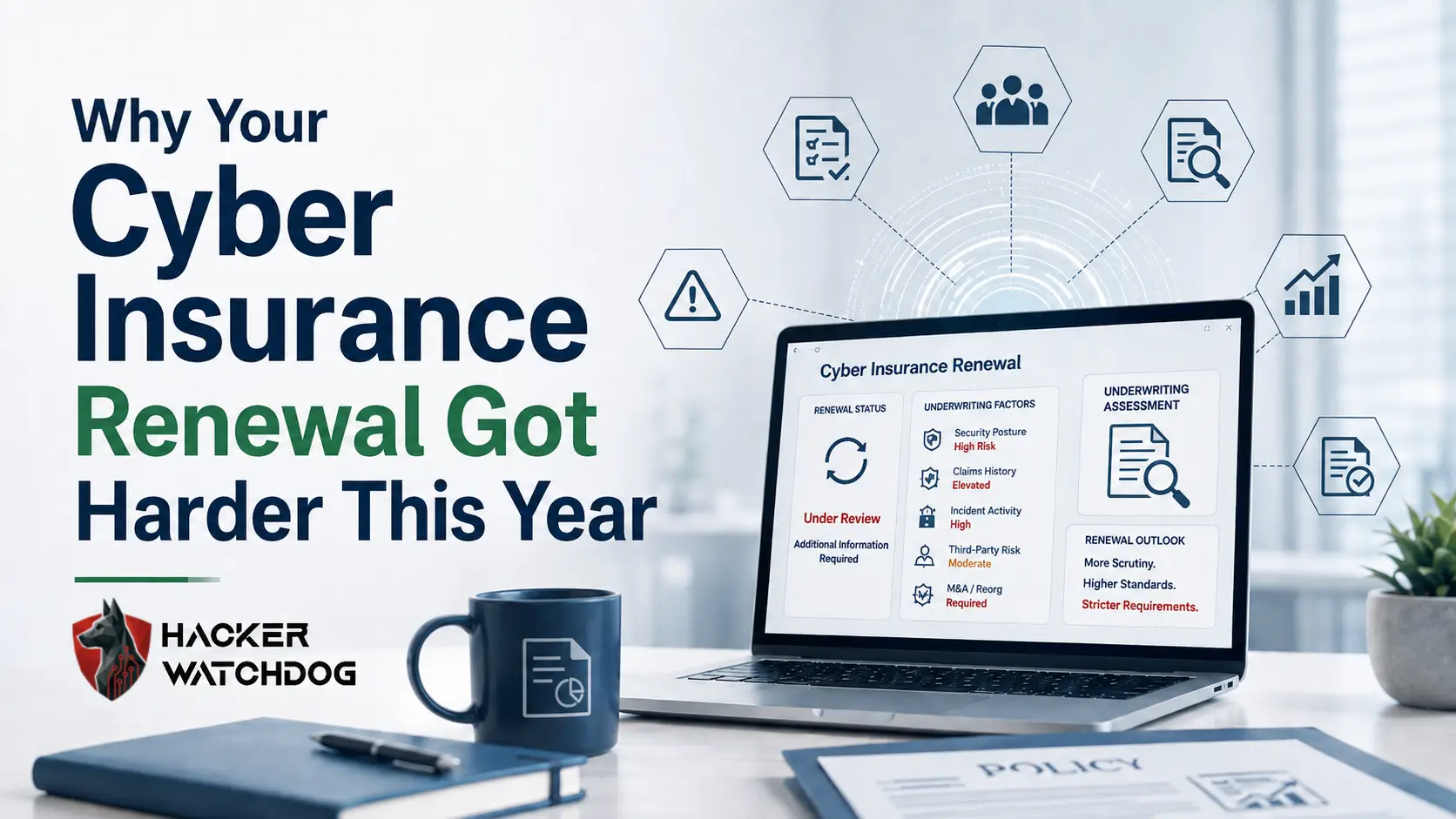 Cyber Insurance Renewal: 7 Reasons It's Harder in 2026