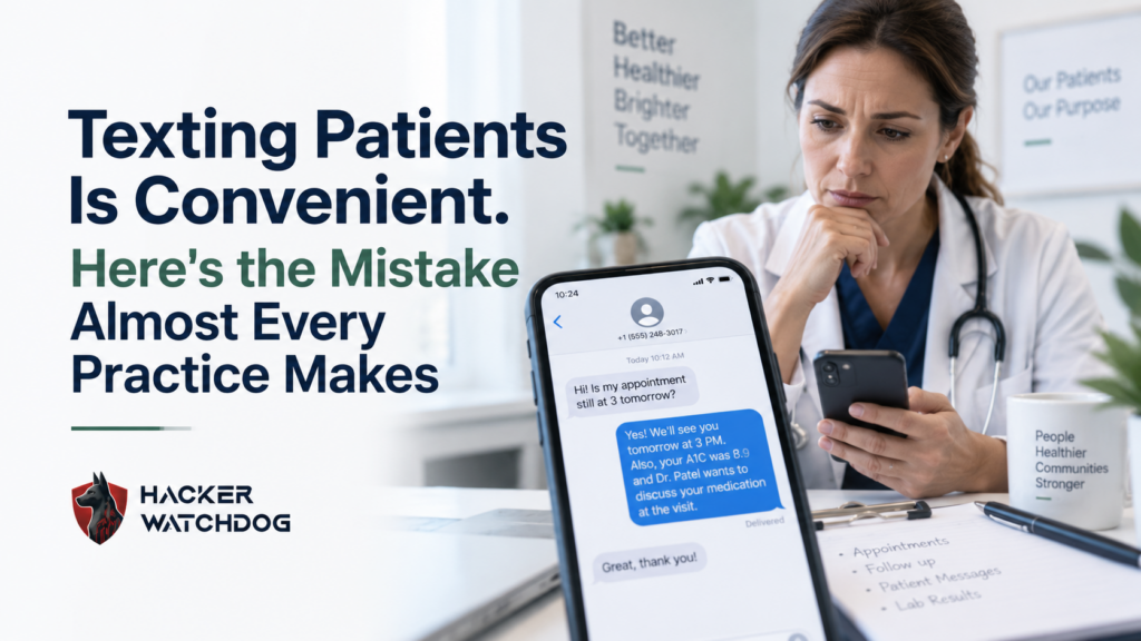 HIPAA-Compliant Texting 5 Mistakes Practices Make